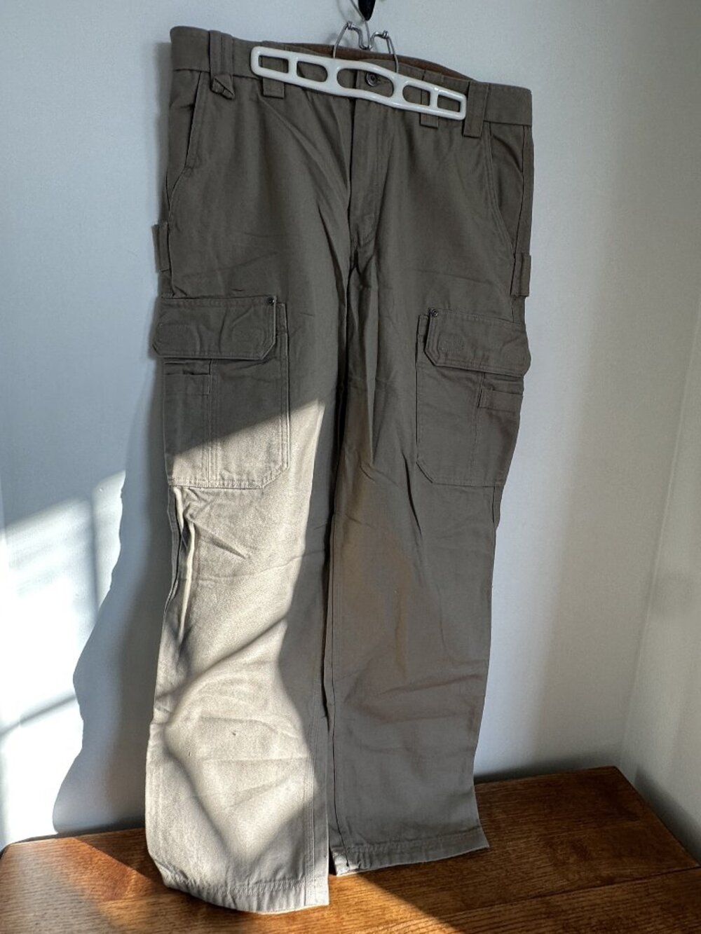 DULUTH HEAVY CANVAS CARGO PANTS 100% COTTON 37X34 N.W.O.T